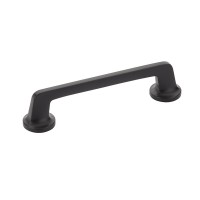 Schaub Northport 5 inch CC Square Cabinet Pull in Matte Black