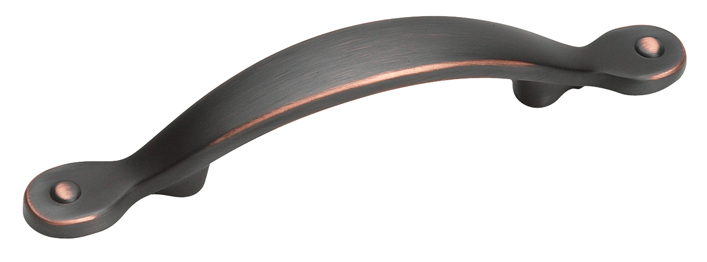 Amerock 3 Inch CC Oil Rubbed Bronze Inspirations Cabinet Pull