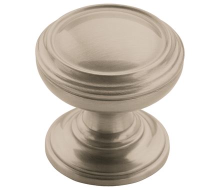 Amerock Revitalize 1 1/4 Inch Round Ring Cabinet Knob Satin Nickel