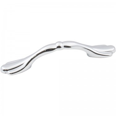 Hardware Resources Arcadia 3 Inch CC Cabinet Pull - Polished Chrome