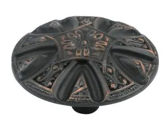 Atlas Homewares Maltese Knob 1 5/8 Inch Venetian Bronze
