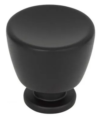 Atlas Homewares Conga Knob 1 1/4 Inch Matte Black