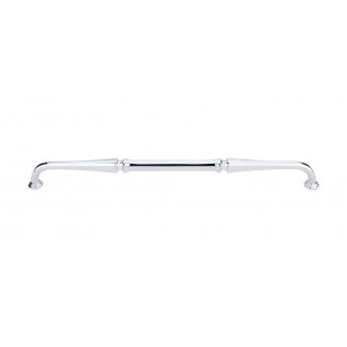 Top Knobs TK345PC Chalet Pull 12 Inch CC Polished Chrome