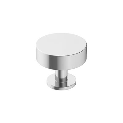 Amerock Radius 1-1/4 Inch Cabinet Knob Polished Chrome
