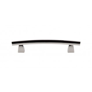 Top Knobs TK4PN Sanctuary I Arched Pull 5 CC Inch Polished Nickel