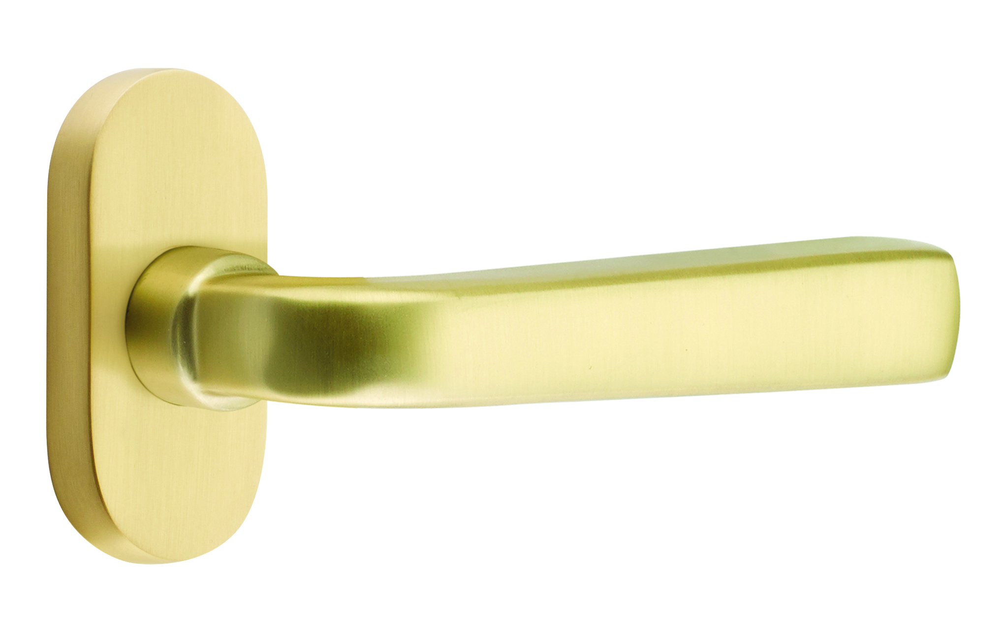 Emtek Sion Lever with 1.5" x 3" Oval Stretto Rosette