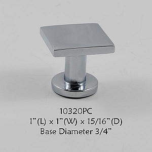 Residential Essentials 10320 Polished Chrome Cabinet Knob