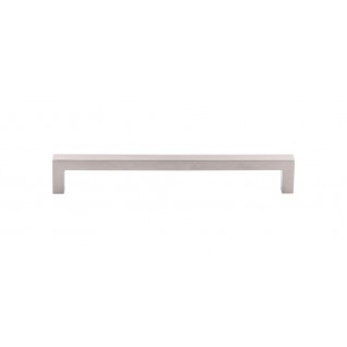 Top Knobs M2140 Square Bar Pull 7 9/16 Inch CC Brushed Satin Nickel