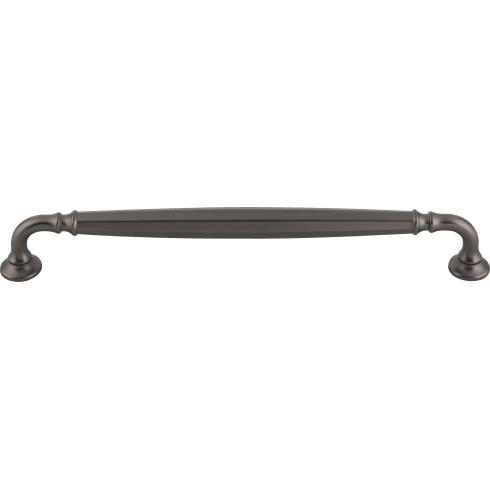 Top Knobs TK1055AG Barrow Pull 8 13/16 Inch CC Ash Gray