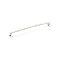 Schaub Menlo Park Arched Pull 10 inch cc Polished Nickel