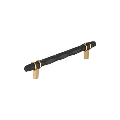 Amerock London 6-5/16 Inch cc Cabinet Pull Black Bronze/Champagne Bronze