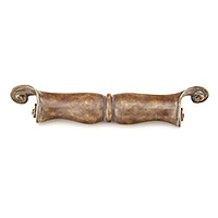 Schaub French Court 6-1/2 Inch CC Cup Pull - Monticello Brass