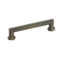 Schaub Empire 5 inch CC Cabinet Pull in Ancient Bronze