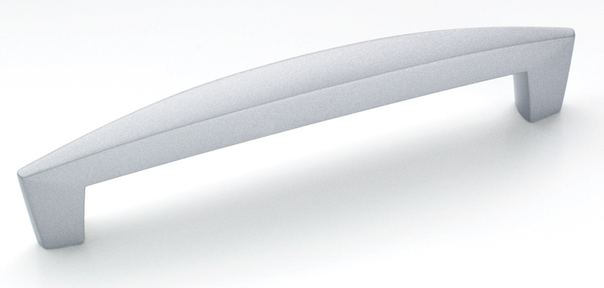 Amerock 5 1/16 Inch CC Anodized Aluminum Creased Bow Cabinet Pull
