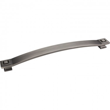 Hardware Resources Delmar 12 Inch CC Appliance Pull - Brushed Pewter