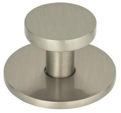 Atlas Homewares Dot Knob 1 1/4 Inch Brushed Nickel