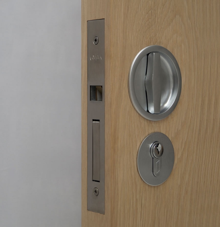 CaviLock Flushturn Mortise Pocket Door Lock