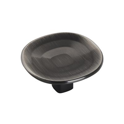 Amerock Concentric 1-9/16 Inch Cabinet Knob Gunmetal