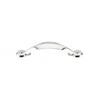 Top Knobs M1726 Angle Pull 3 Inch CC Polished Nickel
