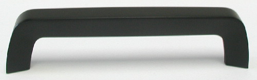 Top Knobs M1174 Nouveau III 5 1/16 Inch CC Tappered Bar Pull Flat Black