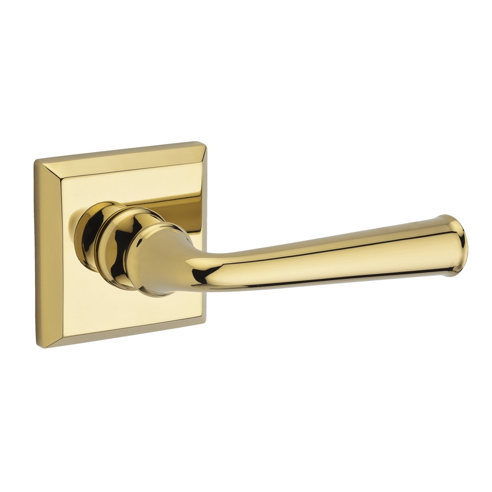 Baldwin Reserve Series Federal Lever with Traditional Square Rosette