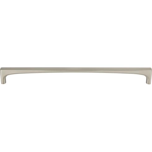 Top Knobs TK1016BSN Riverside Pull 8 13/16 Inch CC Brushed Satin Nickel
