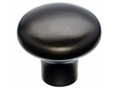 Top Knobs M1557 Aspen Round Knob 1 3/8 Inch Medium Bronze