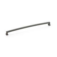 Schaub Menlo Park Arched Pull 12 inch cc Ancient Bronze