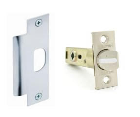 Baldwin Estate Passage Knob Latch with ASA Strike