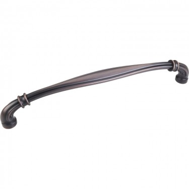 Hardware Resources Lafayette 12 Inch CC Appliance Pull - Brushed Oil-Rubbed Bronze