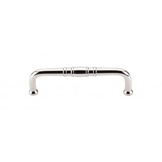 Top Knobs M1800 7 Normandy D Pull 7 Inch CC Polished Nickel