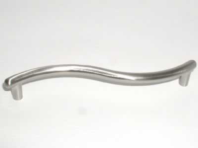 Top Knobs M506 Nouveau Spiral Pull 5 1/16 Inch CC Brushed Satin Nickel