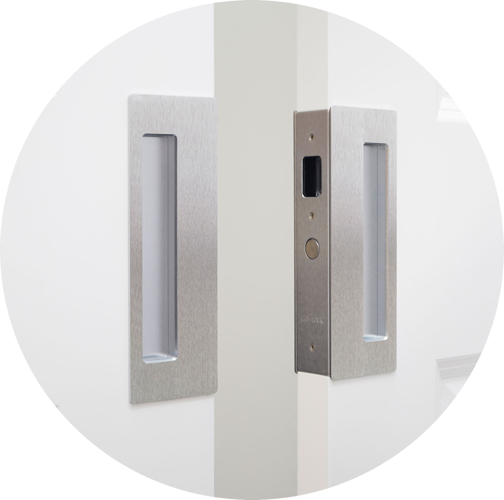 CaviLock CL400D Passage Magnetic Bi-parting Pocket Door Set
