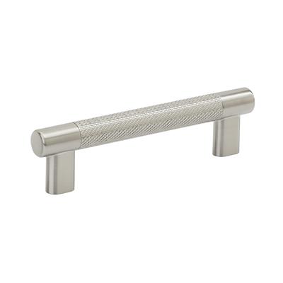 Amerock Bronx 5-1/16 Inch cc Cabinet Pull Satin Nickel