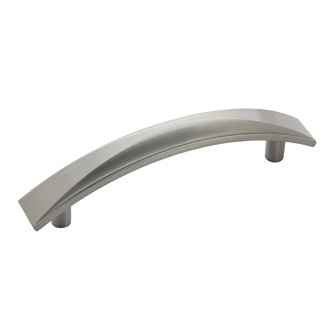 Amerock Extensity 3 3/4 Inch CC Cabinet Pull Satin Nickel