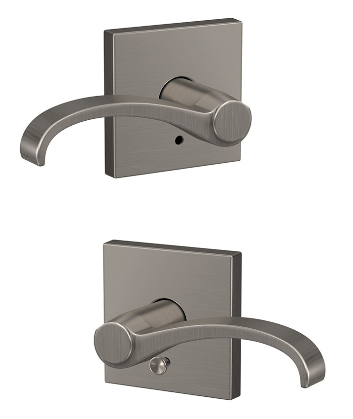 Schlage Custom Whitney Lever with Collins Rosette