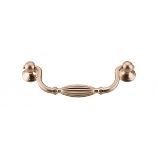 Top Knobs M1628 Tuscany Drop Pull Small 5 1/16 Inch CC Brushed Bronze