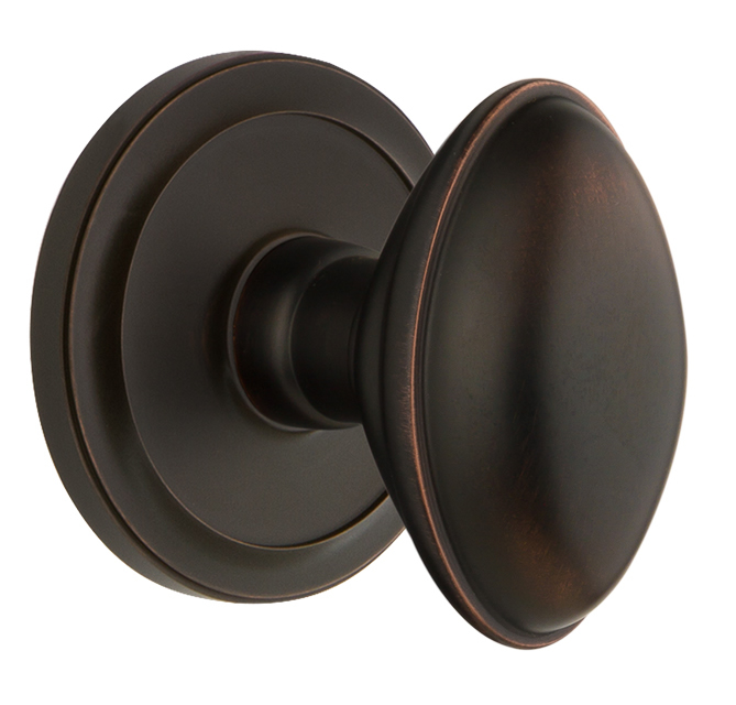 Grandeur Circulaire Rosette with Eden Prairie Knob