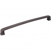 Hardware Resources Milan 1 12 inch CC Appliance Pull in Brushed Oil Rubbed Bronze