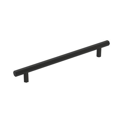 Amerock Caliber 7-9/16 Inch cc Cabinet Pull Matte Black