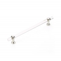 Schaub Lumiere Transitional Appliance pull 12 inch cc Polished Nickel