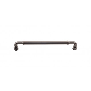 Top Knobs TK889AG Brixton 12 inch CC Appliance Pull Ash Gray