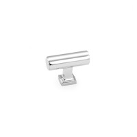 Schaub Haniburton 1/2 inch Diameter Round T-Pull in Polished Chrome