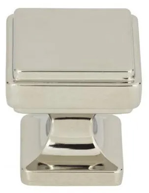 Atlas Homewares Kate Knob 1 1/8 Inch Polished Nickel