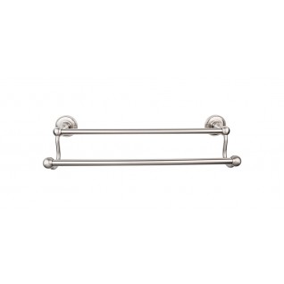 Top Knobs ED11BSNA Edwardian 30 inch Double Towel Bar Brushed Satin Nickel