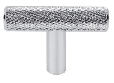 Top Knobs TK3240PC Prestwick T Knob 2 Inch Polished Chrome