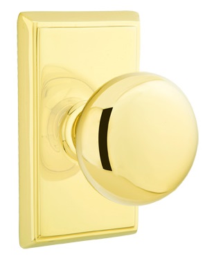 Emtek Providence Knob with Rectangular Rosette