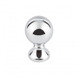 Top Knobs TK801PC Kara 1 inch Cabinet Knob Polished Chrome