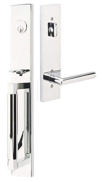 Emtek Hercules Smooth Full Length Entrance Handleset
