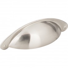 Hardware Resources Lyon 3 inch CC Cup Pull in Satin Nickel